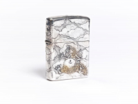 СЕРЕБРЯНАЯ ЗАЖИГАЛКА "ДРАКОНЧИК"