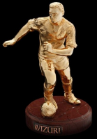 Скульптура "Футболист" (золотой)