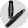 Перьевая ручка Montegrappa Fortuna Guardian Angel Black Resin Diamonds Fountain pen
