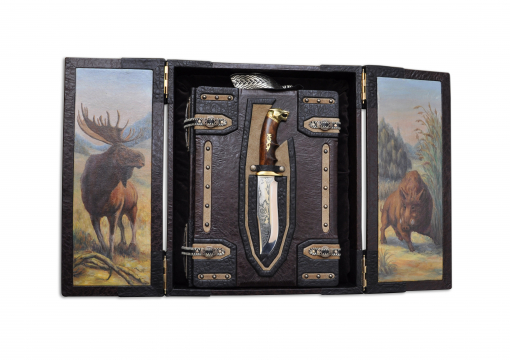 Книга "Русская охота (с ножом) Terra"