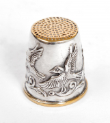 СЕРЕБРЯНЫЙ НАПЕРСТОК "ПТИЧКА"