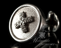 Серебряные запонки