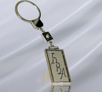 Брелок с инициалами
