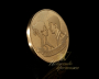 Золотая свадебная монета