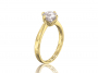 Кольцо из золота с фианитом “Марго”