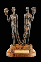 Скульптура "Талия и Мельпомена"