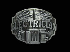 Пряжка для ремня "Electrician"