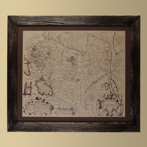 Картина на коже "Тартария"