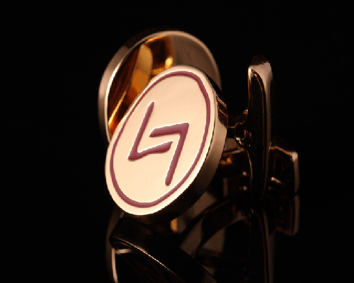 Запонки с логотипом