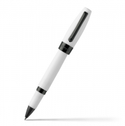 Роллеровая ручка Montegrappa Fortuna White Resin Rhutenium PVD Roller