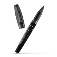Роллеровая ручка Montegrappa Fortuna Guardian Angel Black Resin Diamond Roller