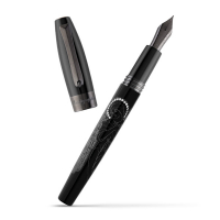 Перьевая ручка Montegrappa Fortuna Guardian Angel Black Resin Diamonds Fountain pen