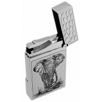 Зажигалка S. T. Dupont Ligne 2 Big 5 Elephant Palladium