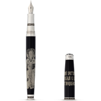 Перьевая ручка Montegrappa Memoria St. Nicholas Silver Fountain pen