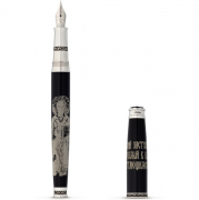 Перьевая ручка Montegrappa Memoria St. Nicholas Silver Fountain pen