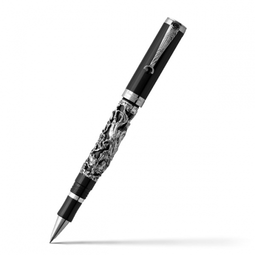 Роллеровая ручка Montegrappa Horse 2014 Silver Barrel Roller