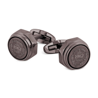 Запонки Montegrappa Emblema Brown PVD Cufflinks