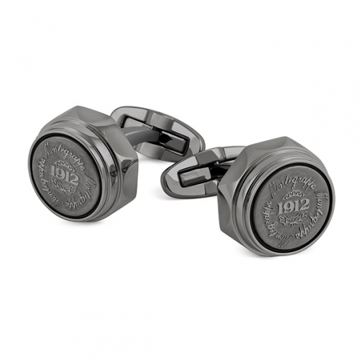 Запонки Montegrappa Emblema Gun PVD Cufflinks