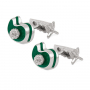 Запонки Montegrappa The Golf Silver Cufflinks