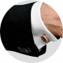 Запонки Montegrappa NeroUno Rose Gold PVD, Onyx inlay Cufflinks