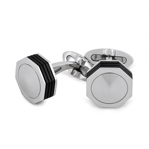 Запонки Montegrappa NeroUno Metal Inlay