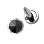Запонки Montegrappa NeroUno Stainless steel Onyx inlay Cufflinks