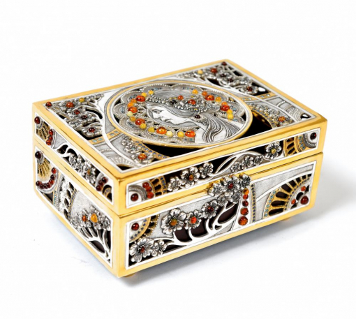 ШКАТУЛКА "ЯНТАРНАЯ"