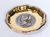 СЕРЕБРЯНАЯ ПЕПЕЛЬНИЦА "НАПОЛЕОН"