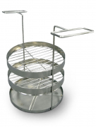 Решётка двухъярусная (с поддоном)