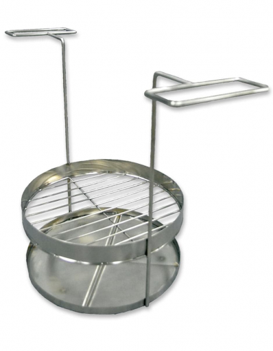 Решётка одноярусная с поддоном для жира