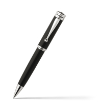 Шариковая ручка Montegrappa Ducale Black Resin and Palladium PVD Ballpoint pen