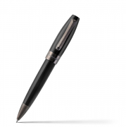 Шариковая ручка Montegrappa Fortuna Black Resin Rhutenium PVD Ballpoint pen
