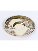 Серебряное блюдце Птицы