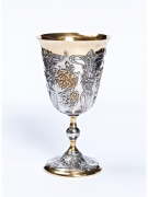 Серебряный Бокал Цветы 939