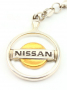 Серебряный брелок Ниссан