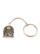 Серебряный брелок знак зодиака Дева