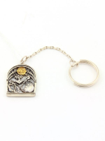 Серебряный брелок Знак зодиака Весы
