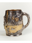 Серебреная Чашка детская Ангелочки