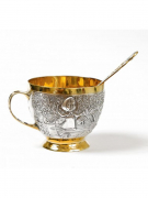 Серебреная Чашка Маша и медведь