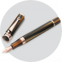 Перьевая ручка Montegrappa Ducale Brown Emperador Rose Gold PVD Fountain pen