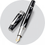 Перьевая ручка Montegrappa Extra 1930 Black & White Fountain pen