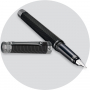 Перьевая ручка Montegrappa NeroUno Linea Crystal Ruthenium Fountain pen