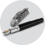 Перьевая ручка Montegrappa The Brain Silver Fountain pen
