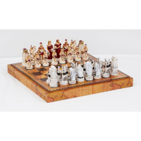 ШАХМАТНЫЕ ФИГУРЫ - ТРОЯНСКАЯ БИТВА (SMALLE SIZE)