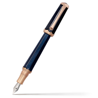 Ручка Montegrappa Piccola Red Gold PVD Blue Resin pens