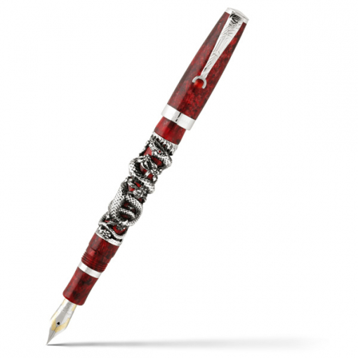 Перьевая ручка Montegrappa Snake 2013 Silver Fountain pen