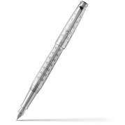 Перьевая ручка Montegrappa Memoria Filigree Engine Turning Silver Fountain pen