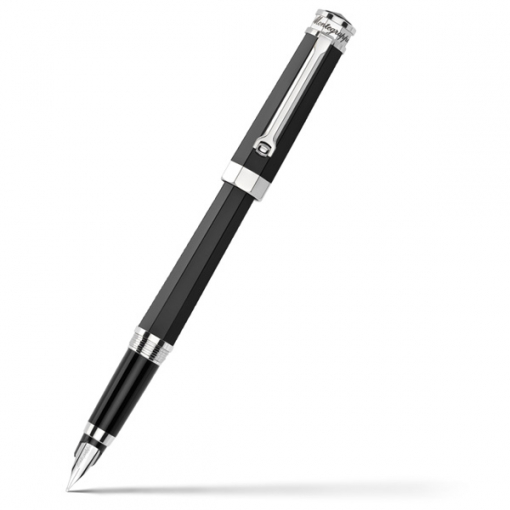 Перьевая ручка Montegrappa NeroUno Black Resin Fountain Pen
