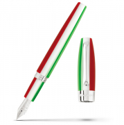 Перьевая ручка Montegrappa Fortuna Tricolore Palladium PVD Fountain pen