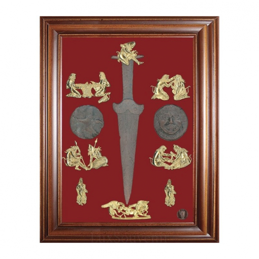 Коллаж "Скифское золото"